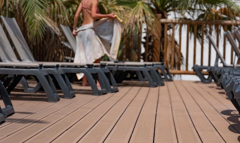 Hnědá Colorado, drážkovaná