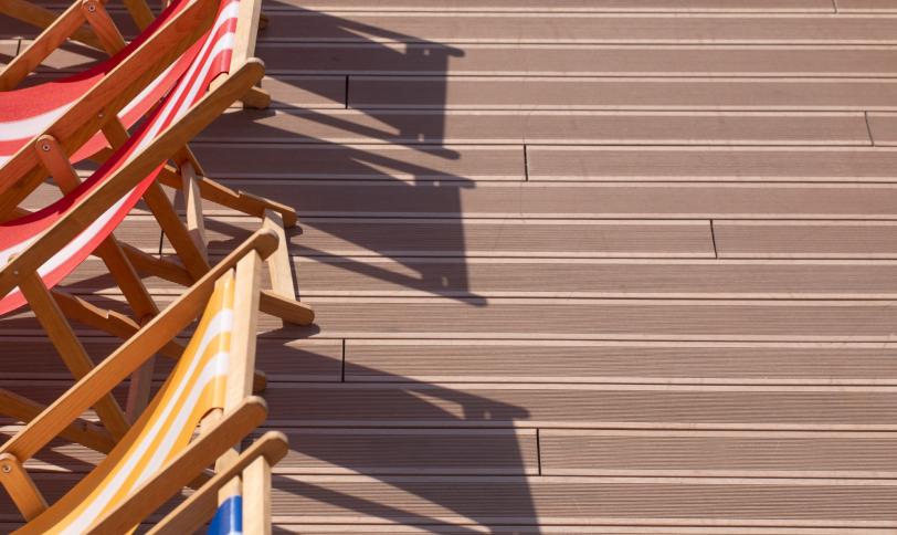 Hnědá Colorado, drážkovaná