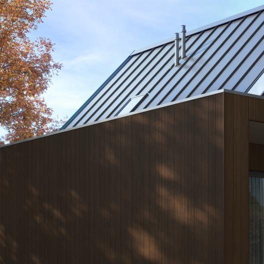 Tmavě hnědá (Bardage 175)